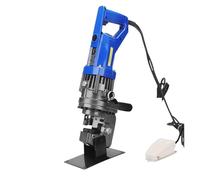 Perforadora hidráulica práctica eléctrica for perforar 6mm de espesor en acero, angular, hierro, juego placas aluminio con e Reparación de Equipo Pesado(Black MHP-20-5 50mm)