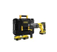 Perforadora inalámbrica - 18V - STANLEY FATMAX V20 - SFMCH900M22-QW - Sin escobillas - 2 baterías de 2 Ah + cargador de 2 A