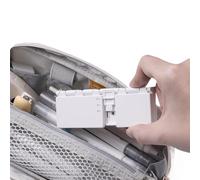 Perforadora para carpetas - 8 compartimentos cortador de agujeros máquina estable - alicates de perforación, para scrapbooking manualidades niños fabricación de tarjetas tela cuero Navidad fotos