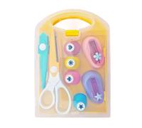 Perforadora para manualidades: instrumento de diseño fácil de usar con hoja segura para cortar creativamente diversos materiales, ideal para actividades manuales escolares o domésticas | Papel de cart