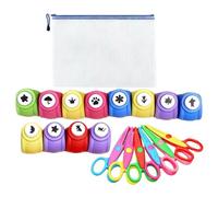 Perforadora para Niños Kit de Cortador de Agujeros en Relieve