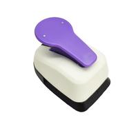 Perforadora pequeña para etiquetas y rótulos, cortador de estampado para perforar agujeros - perforadora de marcapáginas, marcapáginas, joyería, manualidades, álbum de recortes, planificador, sobre, e