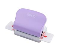 Perforadora,Perforadora de papel de 6 orificios KW-trio, perforadora de metal de mano, capacidad de 5 hojas, 6 mm para A4 A5 B5, cuaderno de recortes, planificador diario