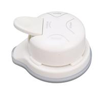 Perforadora y cortadora de esquinas 4 en 1, herramienta multiángulo para redondear esquinas de papel con caja de recortes extraíble para hacer tarjetas, álbumes de recortes, (Blanco)
