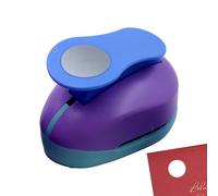 Perforadoras circulares para papel, Perforadora para niños, Perforadora de desarrollo para niños para papel de bricolaje, Herramienta de perforación manual para aumentar la curiosidad por obras de art