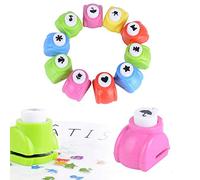 Perforadoras de Papel,12 Pack Mini Troqueladores de Papel Craft Punch Paper Shaper Impresión Perforadores Formas Punzón de Papel para Manualidades para Tarjetas de Navidad o de Celebración