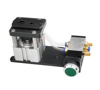 Perforatore Pneumatico, Macchina Per Rivestimento Pneumatico In Lega Di Alluminio, Strumento Per Perforazione Da 8mm E 15mm, 0.4-0.6MPa, Per Artigianato Di Legno, Strumento Fai Da Te Per Rivestimento