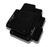 Performance Alfombras Coche de Velour Personalizadas Adecuado para BMW Serie 5 E39 1995-2004 - Standard, Perforado, Verde, Blanco y Rojo -Bordado CNC preciso, Ribete Perforado de diseño, Alfombrillas