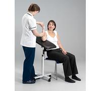 Performance Health Mesa de Brazo, de madera de haya, revestimiento Formica, para evaluación y rehabilitación