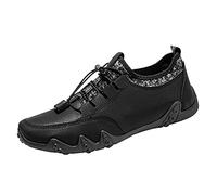 Performance Herren Sneaker Alltags Ultra-Bequemer BarfußSchuhe Freizeit StraßEnlaufschuhe MäNner Low-Top Sneaker Bequeme Softshell Leichtetrekkingschuhe Joggingschuhe Fitnessschuhe, Negro , 41 EU