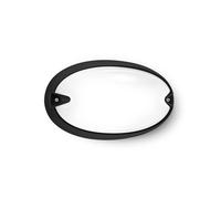 Performance in Lighting Aplique de exterior ovalado Chip negro