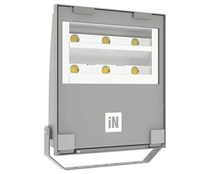 Performance in Lighting Guell 2.5 A/W LED-Scheinwerfer für Außen und Innen, 158W, IP66, Grau