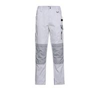 Performance Pant. Easywork Light ISO 13688:2013 - Pantalones de Trabajo (Talla S), Color Blanco, 20002 - Optical White, S