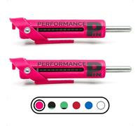 PERFORMANCE PIN El juego original de pines de caída para el gimnasio | Una repetición más con pines de apilado de pesas | Transición instantánea a pesos más bajos para más repeticiones |