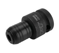 Performance Tool Adaptador de impacto hexagonal W9028 de 1/2 x 1/4 pulgadas, convierte la llave de impacto en destornillador eléctrico para espacios reducidos y trabajos de precisión