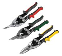 Performance Tool W2040 - Juego de tijeras de hojalata de aviación, 3 piezas