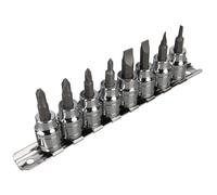 Performance Tool W38860 - Juego de 8 llaves de vaso de destornillador Dr. de 3/8 pulgadas