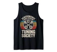 Performance Tuning Society Engine Pistons Turbocharger Camiseta sin Mangas
