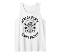 Performance Tuning Society Engine Pistons Turbocharger Camiseta sin Mangas