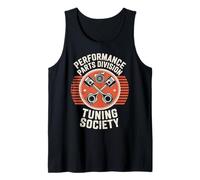 Performance Tuning Society Engine Pistons Turbocharger Parts Camiseta sin Mangas