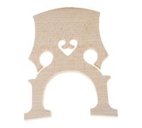 Performances Ready - Puente de madera natural para violonchelo con recortes diseñados con precisión para vibratos, puente profesional para violonchelo con transmisión de sonido