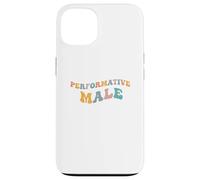 Performativo Masculino Divertido Gen Z Meme Adolescente Broma Adolescente Estética Carcasa para iPhone 13