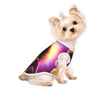 Performer's Glow Pet - Camiseta transpirable sin mangas L para perros y gatos pequeños, suave, cómoda y elegante