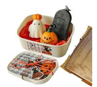 Perfumadas Halloween,Vela Aromaterapia Fantasma Esqueleto Lápida Dedos - Centro de Mesa Gótico Especttral para Halloween - Dormitorio Casa Fiesta Vacaciones