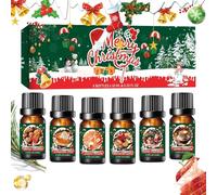 Perfumado de Navidad | 6 Piezas Líquidos | Difusor de para hacer jabón | Para un ambiente relajante, dormitorio, baño, hogar, veladas, festivales, hombres y mujeres.