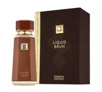 Perfume Árabe 100% Original Fragrance World Men's French Avenue Liquid Brun EDP 100ml | Exclusividad y Sofisticación con Notas Amaderadas y Cálidas para el Hombre Moderno que Busca Lujo, Elegancia y