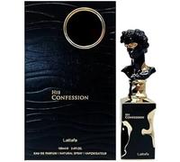Perfume Árabe 100% Original His Confession Lattafa Eau de Parfum Hombre 100ml | Fragancia Masculina Sofisticada y Exclusiva con Notas Amaderadas y Especiadas, Inspirada en el Lujo de Oriente para una