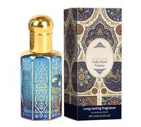 Perfume árabe - Fragancia árabe a base de puro, notas amaderadas picantes cálidas, experiencia refinada de Oriente Medio, piel ligera | Selección sofisticada de aromas de estilo de vida para