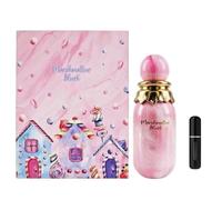 Perfume árabe Marshmallow Blush unisex, eau de parfum dulce afrutado, fragancia con notas de fresa, malvavisco y almizcle, 100 ml + atomizador de regalo
