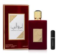 Perfume árabe Princesa de Arabia, Perfume Ameerat Al Arab, con atomizador de regalo