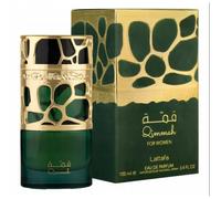 Perfume arabe Qimmah Lattafa 100ml,Fragancia femenina duradera ,lujosa, dulce, cálida ,Perfume afrutado de mujer oriental NOVEDAD