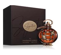 Perfume árabe unisex Signature Pearl Fragance World 80ml, Lujoso sofisticado extracto de perfume femenino y masculino, Fragancia duradera, lujosa única amaderada, leñosa oriental NOVEDAD