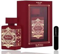 Perfume Badee Al Oud Sublime Unisex ORIGINAL 100 ml Eau de Parfum+REGALO Atomizador 5ML DRIKANBEST Recargable