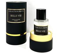 Perfume BELLE VIE Collection Privée Nouvelle Edition (Gold Edition), idea de regalo, perfume de larga duración y unisex de 50 ml, fabricado en Francia (BELLE VIE)