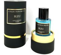 Perfume BLEU Collection Privée Nouvelle Edition (Gold Edition), idea de regalo, perfume de larga duración y unisex de 50 ml, fabricado en Francia (BLEU)