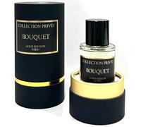 Perfume BOUQUET Collection Privée Nouvelle Edition (Gold Edition), idea de regalo, perfume de larga duración y unisex de 50 ml, fabricado en Francia (BOUQUET)