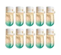 Perfume cabello | 10 piezas Perfume aceite cabello perfumado para mujeres | Nourishing & Brilling Hairs Oils para cabello encrespado, seco y dañado | Aceites hidratantes por húmedo por vía larga data