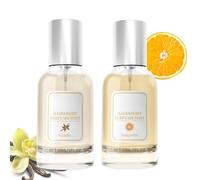 Perfume capilar de feromonas de vainilla para mujer, spray hidratante y nutritivo para dar brillo, formato de viaje portátil de larga duración, vainilla rosa (30 ml), aroma dulce de larga duración.