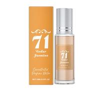 Perfume Cedar Jasmine Brazil Charm - Aroma Floral Amaderado, Despierta Los Sentidos, Fresco no Graso(4pcs)