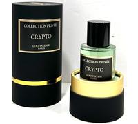 Perfume CRYPTO Collection Privée Nouvelle Edition (Gold Edition), idea de regalo, perfume de larga duración y unisex de 50 ml, fabricado en Francia (CRYPTO)