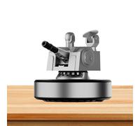 Perfume de automóvil Aérea Air, ambientador de aire para el automóvil | Difusor automático con energía solar | Difusor de aromaterapia de cañón giratorio, fragancia del purificador interior para el ta