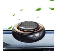 Perfume de autos solares, ambientador de aire solar | Ambientador de aire con energía solar difusor de aromaterapia rotaria - Perfume de autos pequeños Abogador de olor a olor mar para camiones y tabl