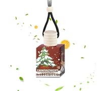 Perfume de coche | Árbol de fresa Perfumado Automóvil de Navidad | Eliminador de olores de larga duración Decoración Fiesta Conductor Pasajero Regalo Camión Coche SUV