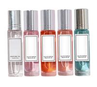 Perfume de feromona, 5pcs perfumes de feromonas para mujeres 10 ml en rollo de perfume feromona fórmula natural de larga duración fragancia portátil