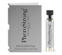 Perfume de feromonas By Night para hombre | Colonia de cuero picante | Aroma fresco y masculino con pomelo, jazmín y musgo de roble | Fragancia duradera que inspira confianza y atracción | 1 ml