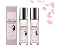 Perfume de feromonas para mujer, perfume de feromonas en rollo para mujeres, para atraer a los hombres, aceite esencial de colonia (2 unidades)